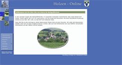 Desktop Screenshot of holzen-online.net